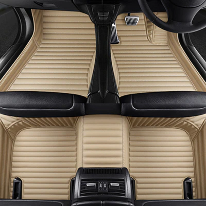Striped Custom Car Floor Mats