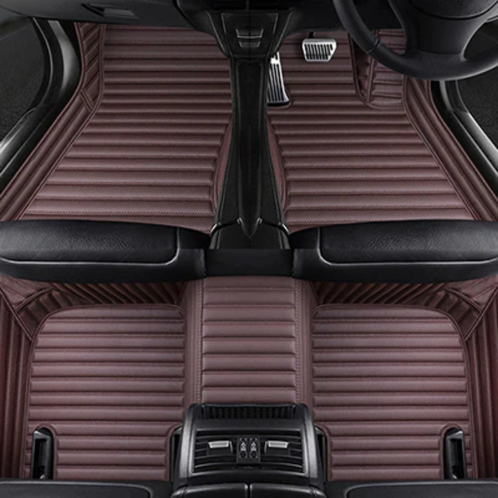 Striped Custom Car Floor Mats