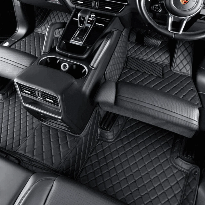 BLACK CAR MATS