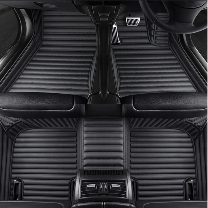 Striped Custom Car Floor Mats