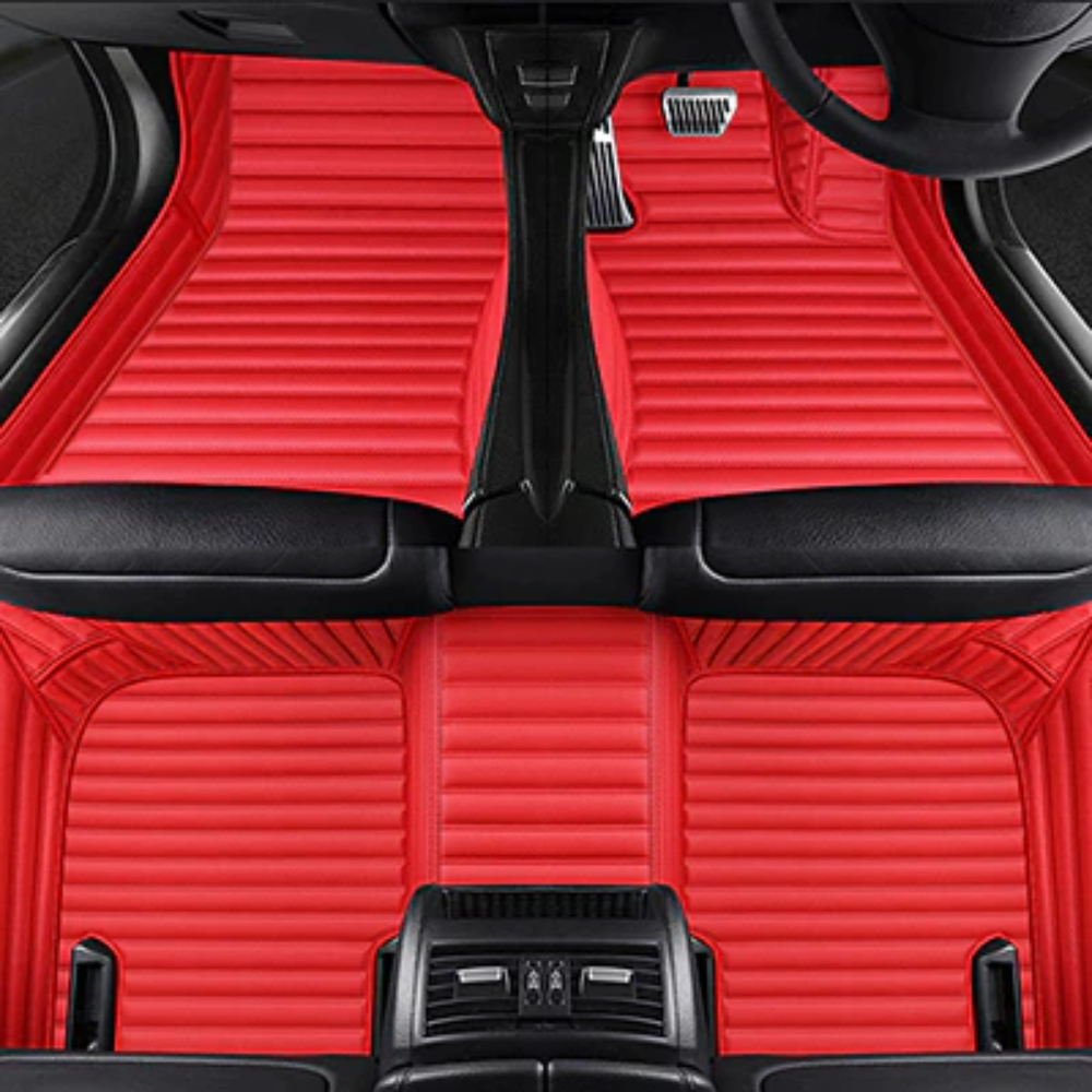 Stripe Red CAR MATS
