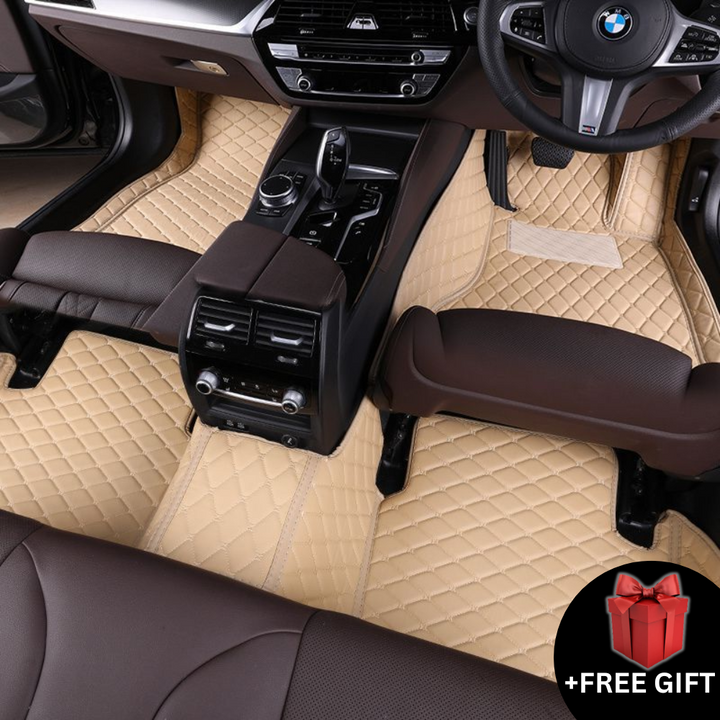 BEIGE CAR MATS + FREE GIFT