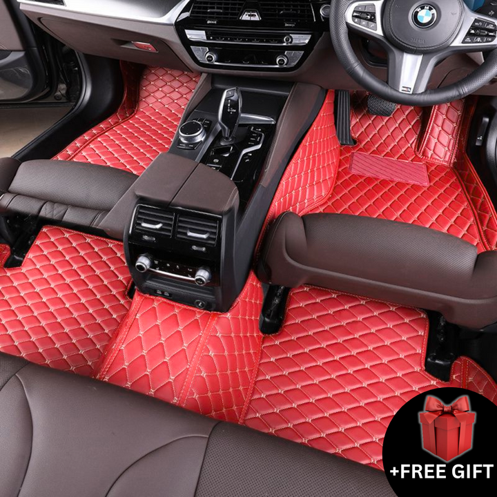 RED CAR MATS + FREE GIFT
