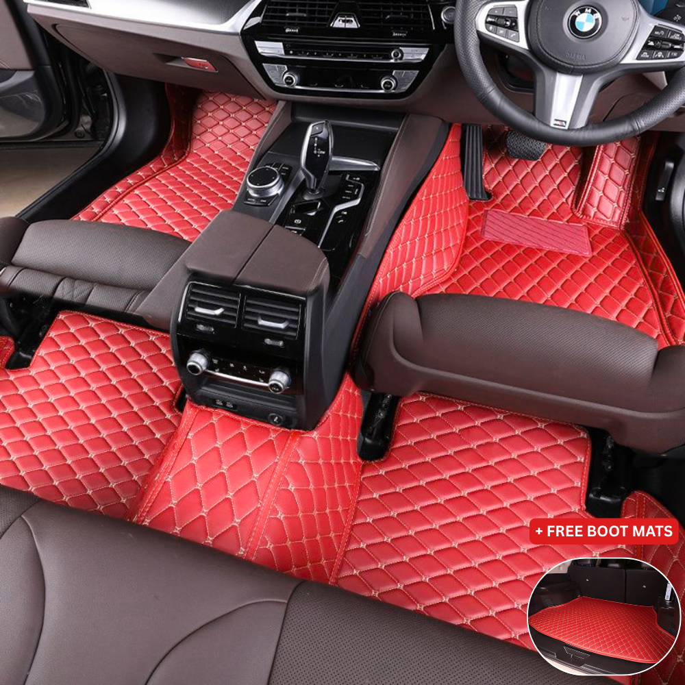 Custom Car Floor Mats + FREE BOOTMATS