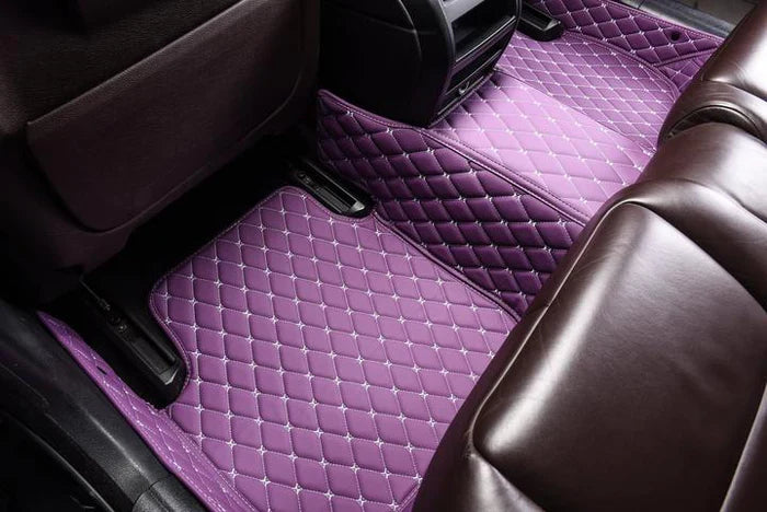 PURPLE CAR MATS