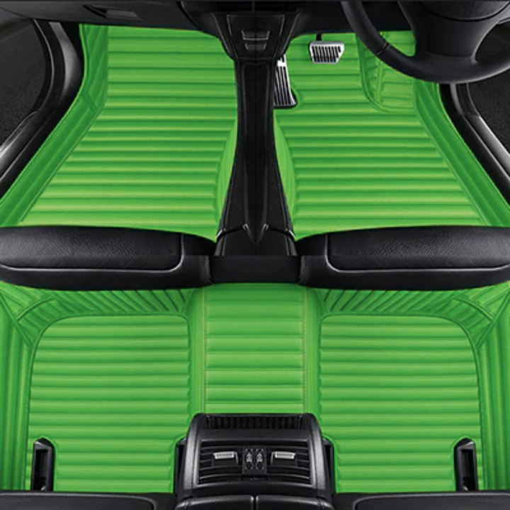 Striped Custom Car Floor Mats