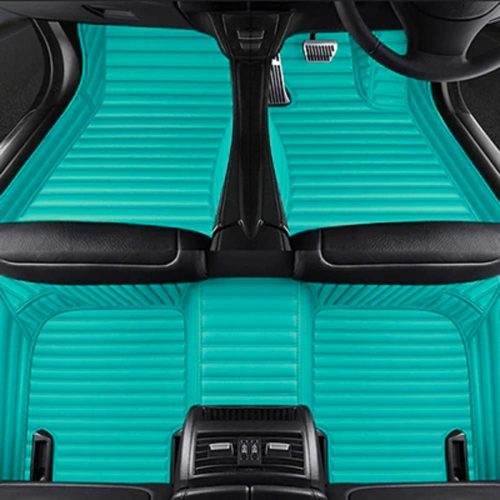 Striped Custom Car Floor Mats
