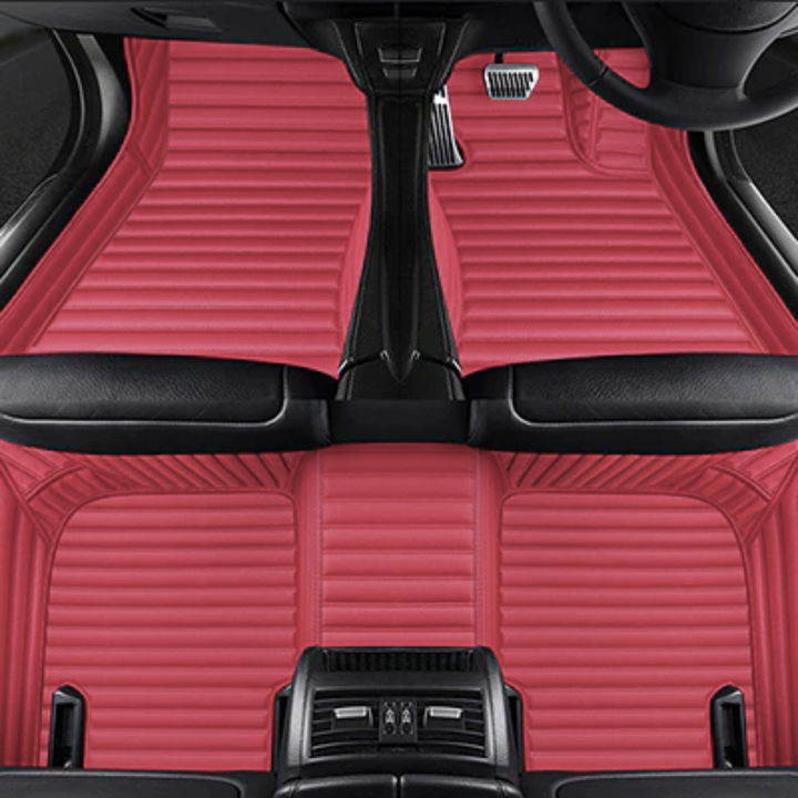 Striped Custom Car Floor Mats